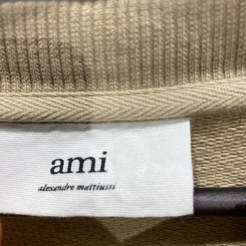 AMI AMI Beige Men's Sweatshirt 0089 Size US L / EU 52-54 / 3 - 3 Thumbnail