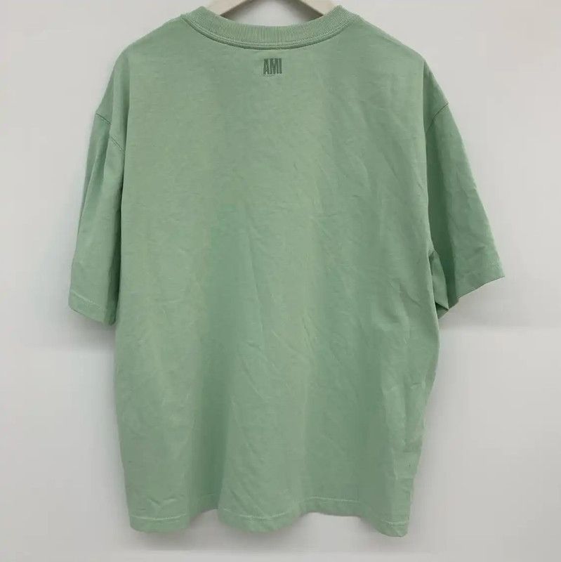 AMI AMI Green Men's T-Shirt 0089 Size US S / EU 44-46 / 1 - 2 Thumbnail