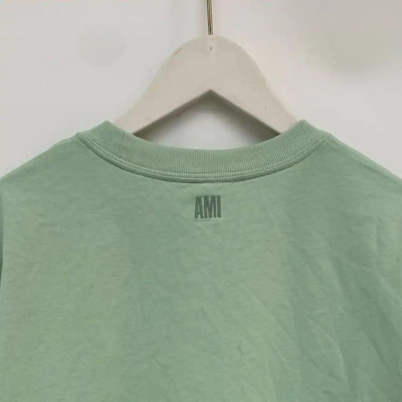 AMI AMI Green Men's T-Shirt 0089 Size US S / EU 44-46 / 1 - 3 Thumbnail