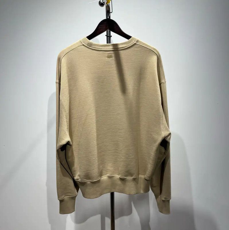 AMI AMI Men's Gray Sweatshirt with Logo 0089 Size US L / EU 52-54 / 3 - 2 Thumbnail