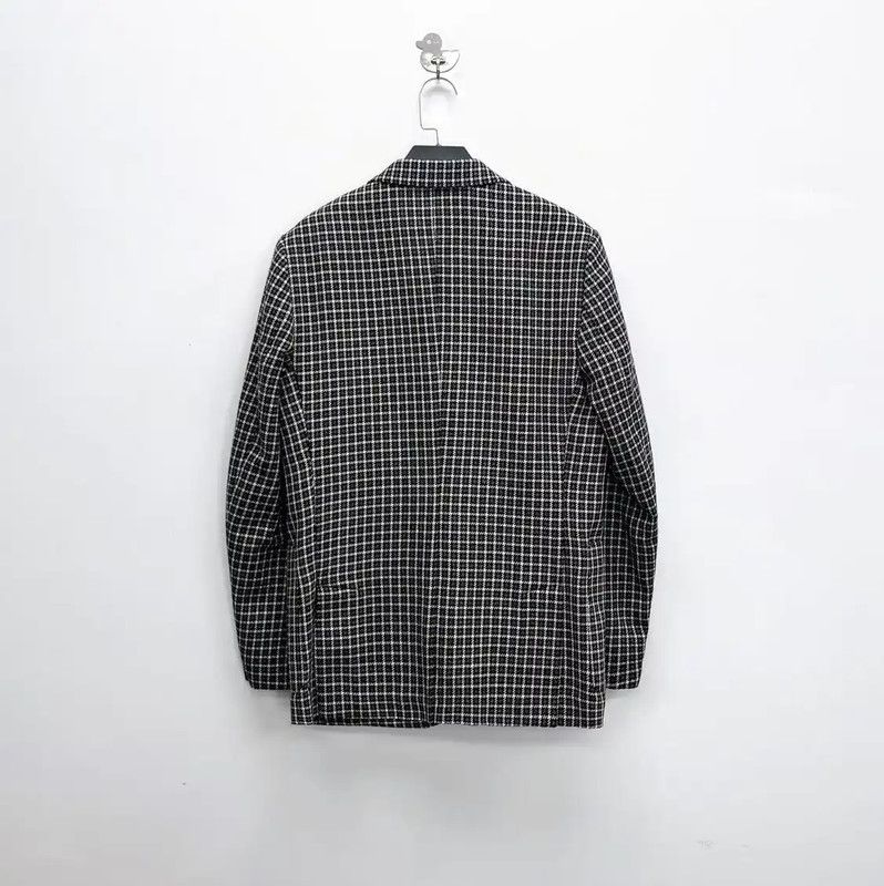 AMI AMI Grey Houndstooth Long Sleeve Jacket 0089 Size US M / EU 48-50 / 2 - 2 Thumbnail