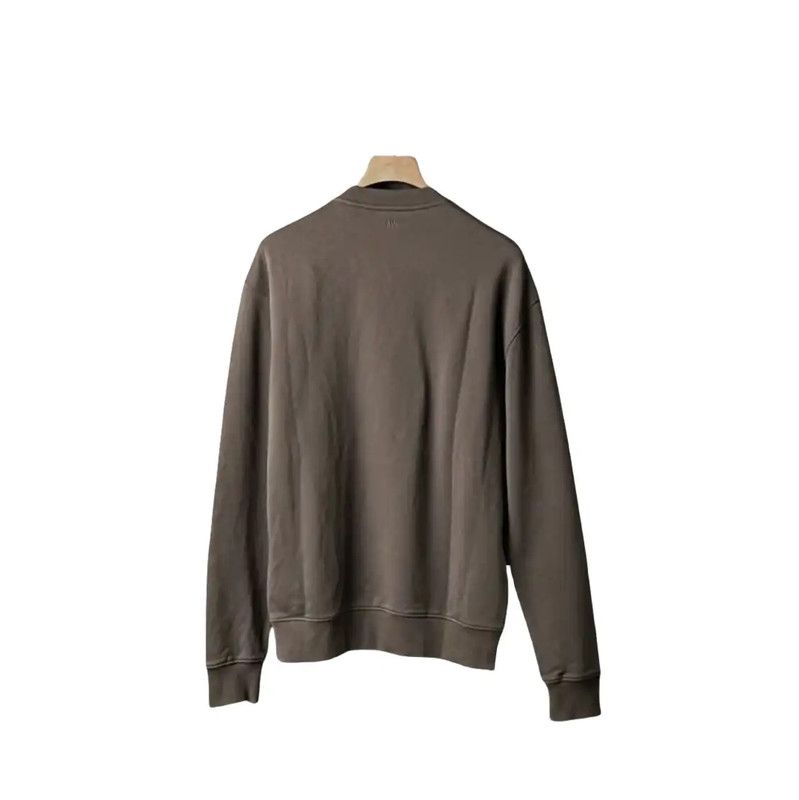 AMI AMI Grey Cotton Printed Long Sleeve Sweatshirt 0089 Size US L / EU 52-54 / 3 - 2 Thumbnail