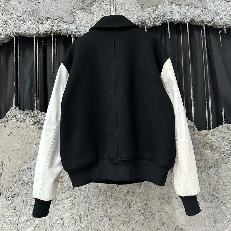 AMI AMI Color-blocked Winter Jacket for Men 0089 Size US M / EU 48-50 / 2 - 2 Thumbnail