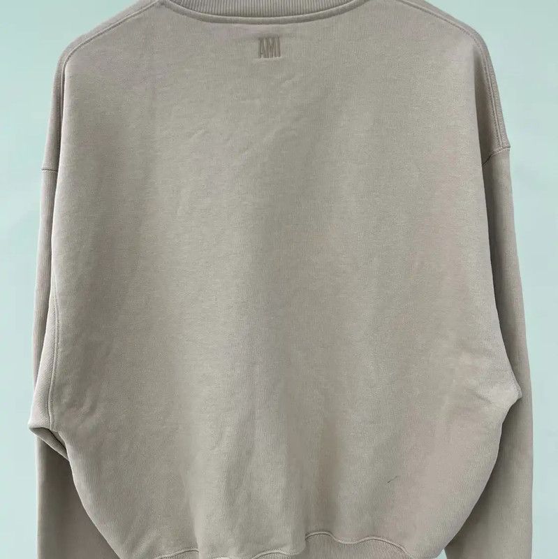 AMI AMI Beige Men's Sweatshirt 0089 Size US L / EU 52-54 / 3 - 3 Thumbnail