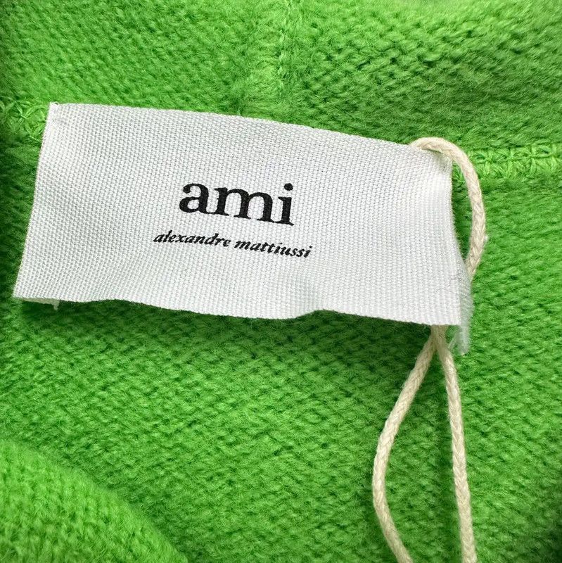 AMI AMI Green Men's Hoodie with Heart Design 0089 Size US S / EU 44-46 / 1 - 7 Thumbnail