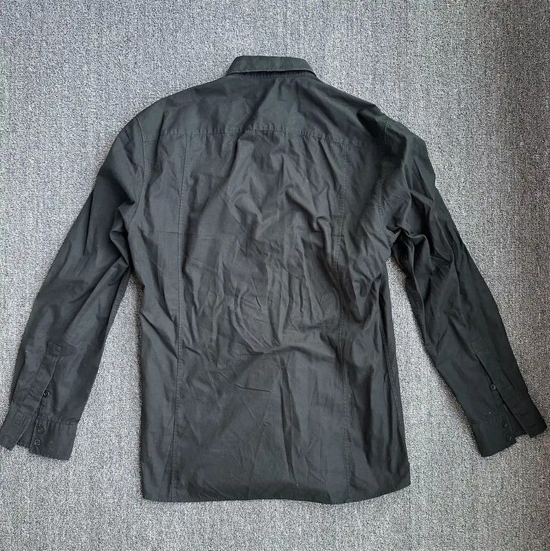 Balmain Balmain Black Cotton Men's Shirt for Spring Autumn 0089 Size US S / EU 44-46 / 1 - 2 Thumbnail