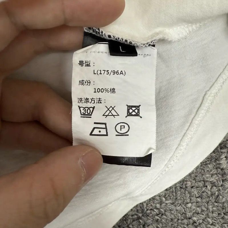 Balmain Balmain White Cotton Men's T-Shirt 0089 Size US L / EU 52-54 / 3 - 4 Thumbnail