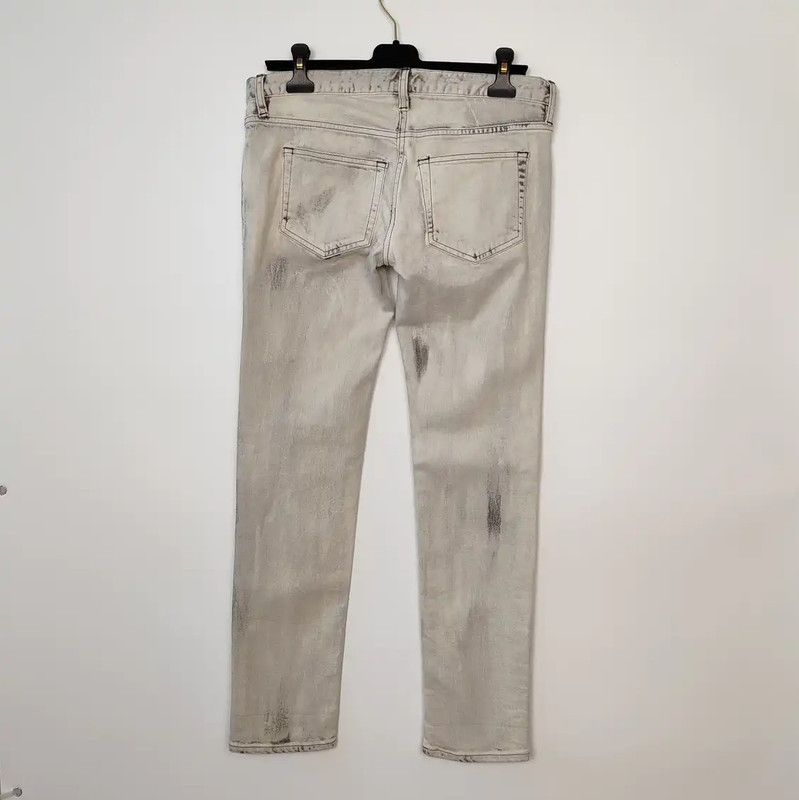 Balmain Balmain Gray Cotton Casual Pants for Men 0089 Size US 32 / EU 48 - 2 Thumbnail