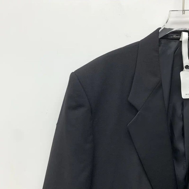 Balmain Balmain Black Wool Men's Outerwear Jacket 0089 Size US S / EU 44-46 / 1 - 3 Thumbnail