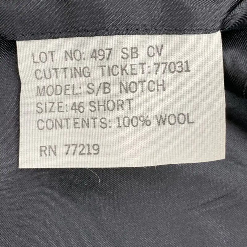 Balmain Balmain Black Wool Men's Outerwear Jacket 0089 Size US S / EU 44-46 / 1 - 8 Thumbnail