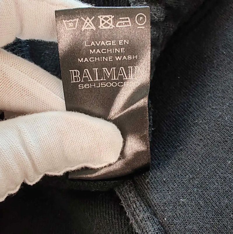 Balmain Balmain Black Casual Men's Pants 0089 Size US 32 / EU 48 - 5 Thumbnail