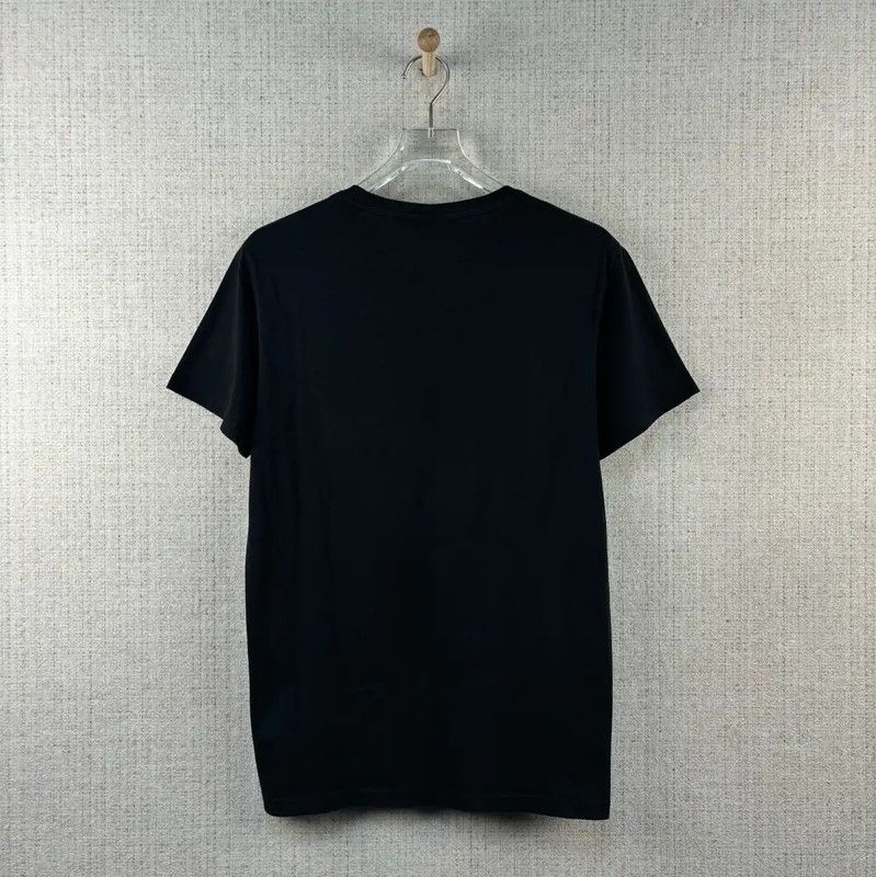 Balmain Balmain Black Cotton Graphic T-Shirt 0089 Size US L / EU 52-54 / 3 - 3 Thumbnail