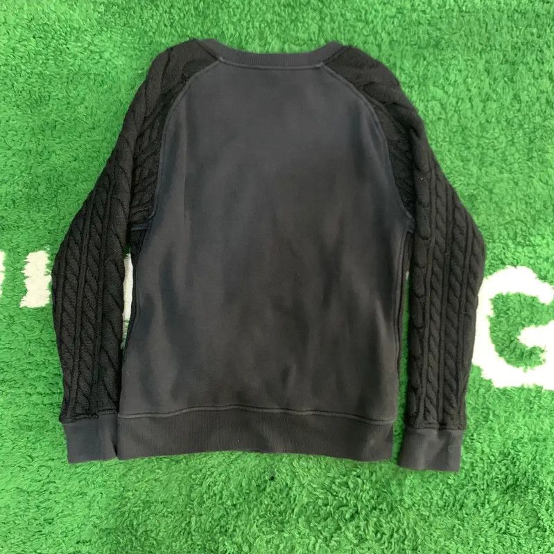 Balmain Balmain Black Cotton Men's Sweatshirt 0089 Size US M / EU 48-50 / 2 - 2 Thumbnail