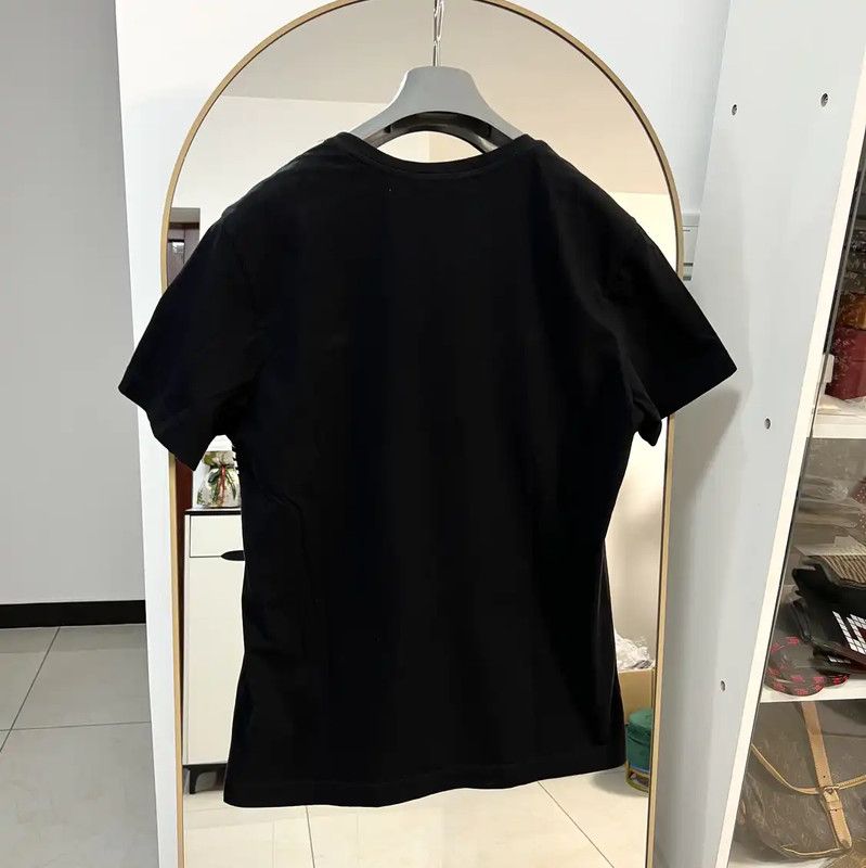 Balmain Balmain Black Cotton Short Sleeve T-Shirt 0089 Size US S / EU 44-46 / 1 - 5 Thumbnail