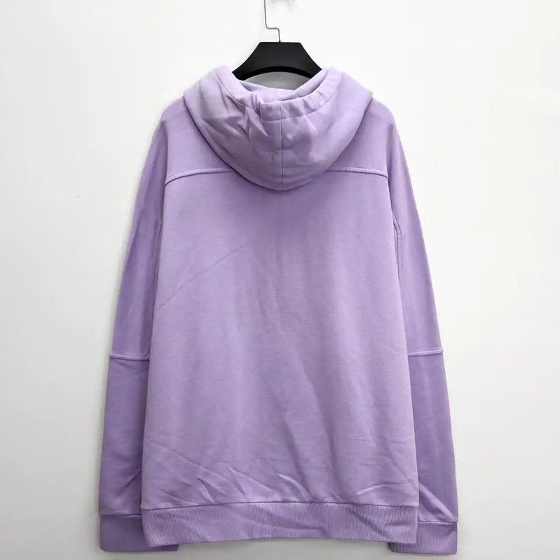 Balmain Balmain Purple Cotton Blend Embroidered Hoodie 0089 Size US XL / EU 56 / 4 - 2 Thumbnail