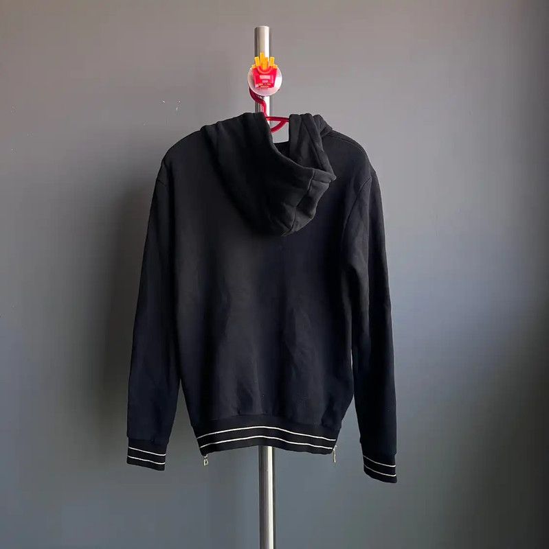 Balmain Balmain Black Cotton Hoodie for Men 0089 Size US XS / EU 42 / 0 - 2 Thumbnail