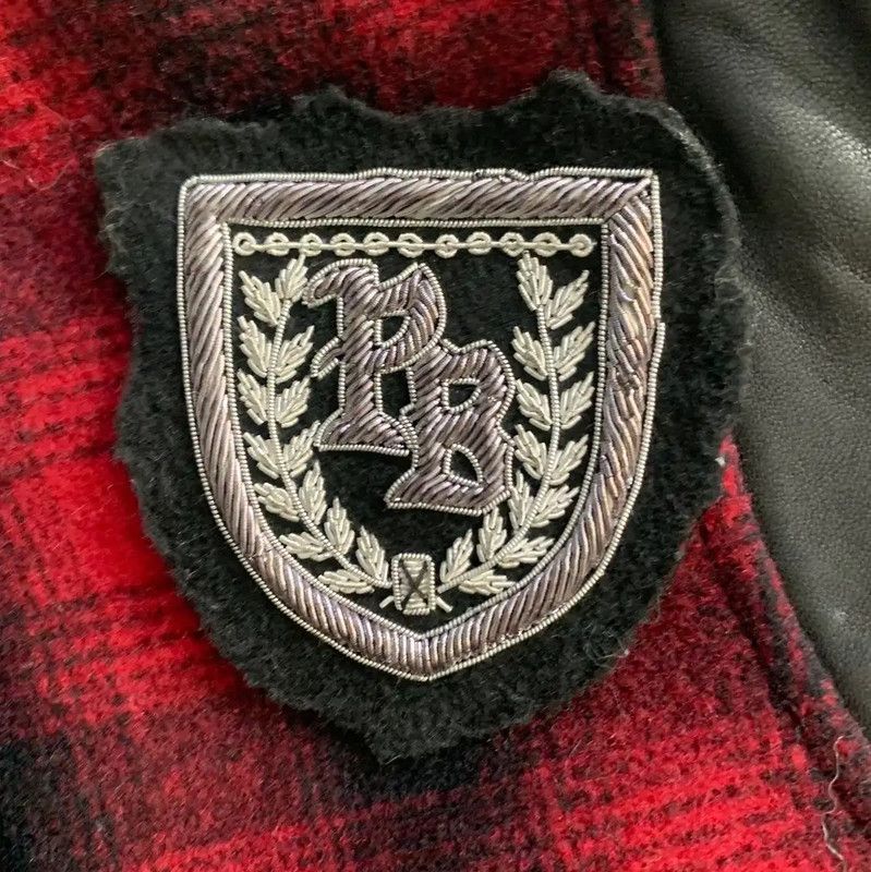 Balmain Balmain Color Block Leather Men's Jacket 0089 Size US L / EU 52-54 / 3 - 5 Thumbnail