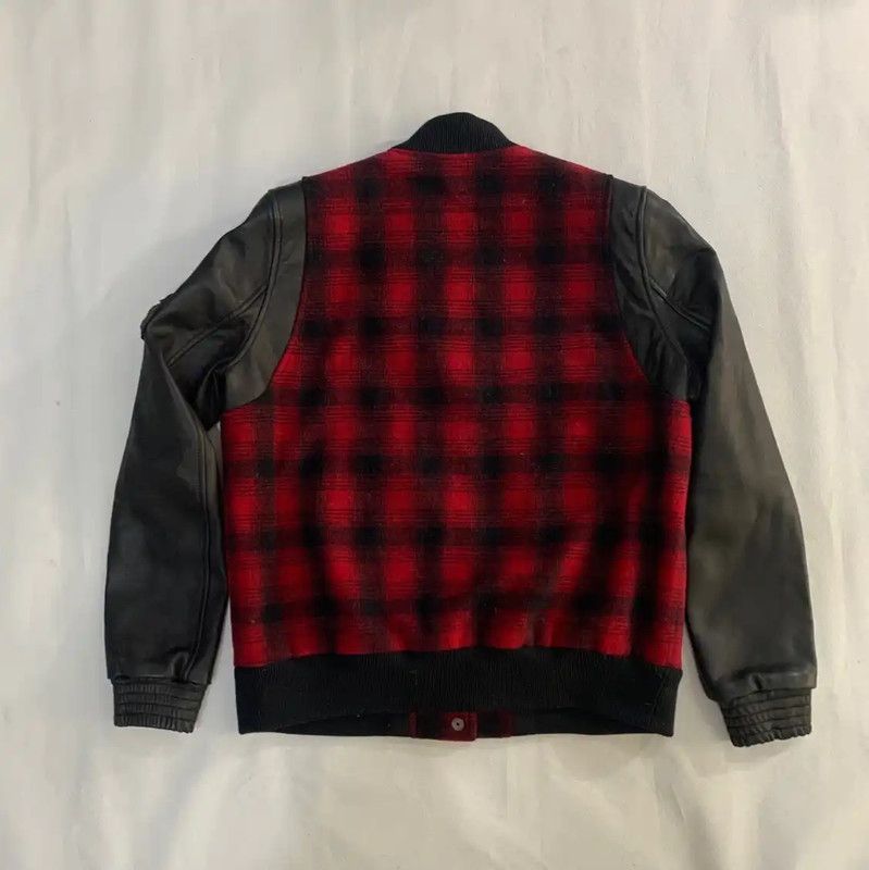 Balmain Balmain Color Block Leather Men's Jacket 0089 Size US L / EU 52-54 / 3 - 2 Thumbnail