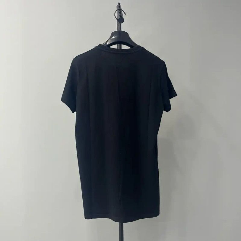 Balmain Balmain Black Cotton Short Sleeve T-Shirt 0089 Size US XS / EU 42 / 0 - 2 Thumbnail