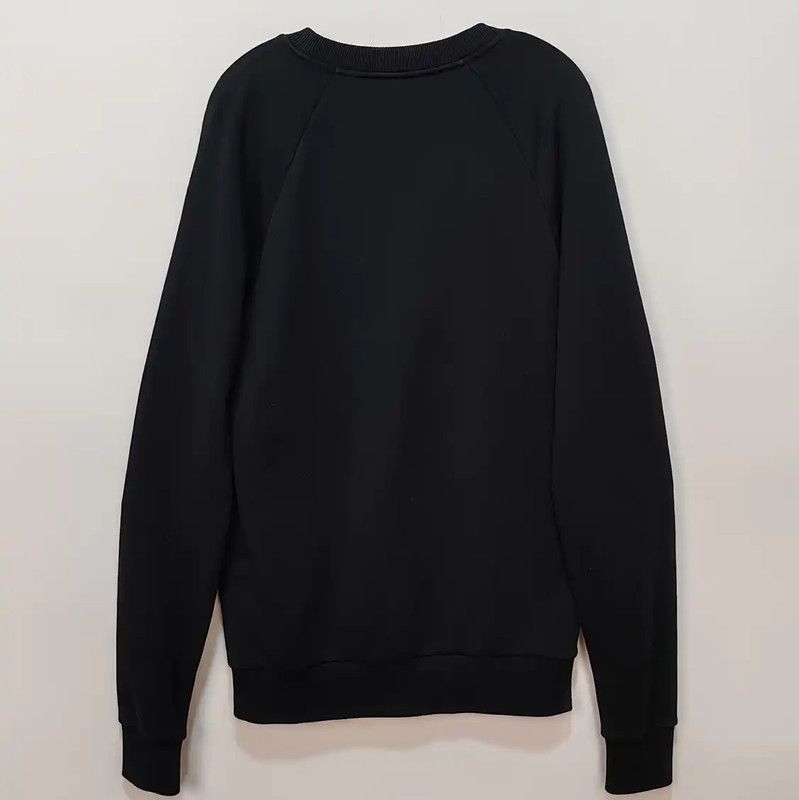 Balmain Balmain Black Cotton Men's Sweatshirt 0089 Size US S / EU 44-46 / 1 - 2 Thumbnail