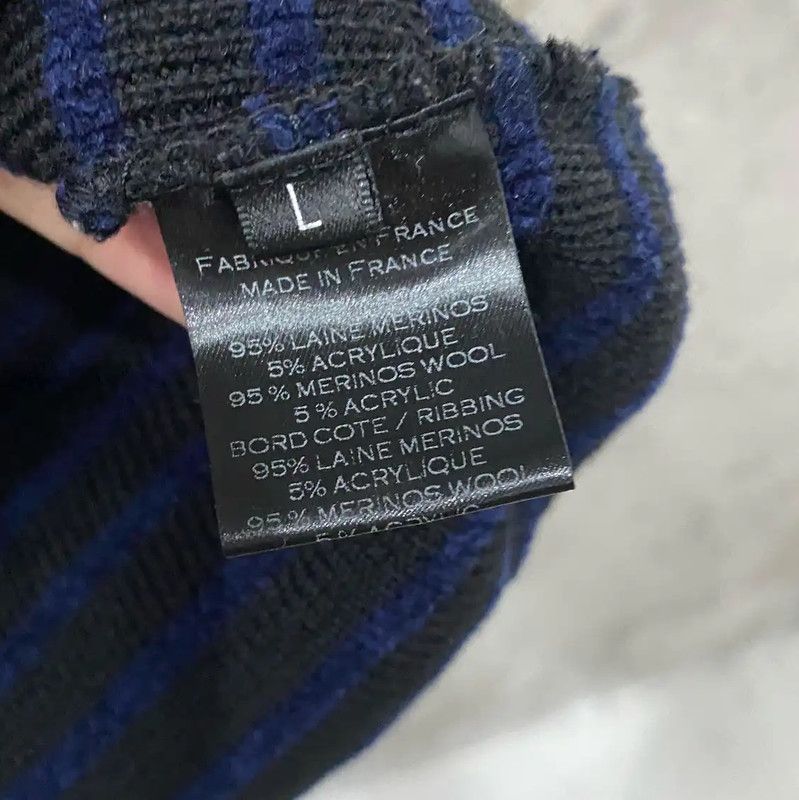 Balmain Balmain Men's Long Sleeve Color Block Sweater 0089 Size US L / EU 52-54 / 3 - 7 Thumbnail