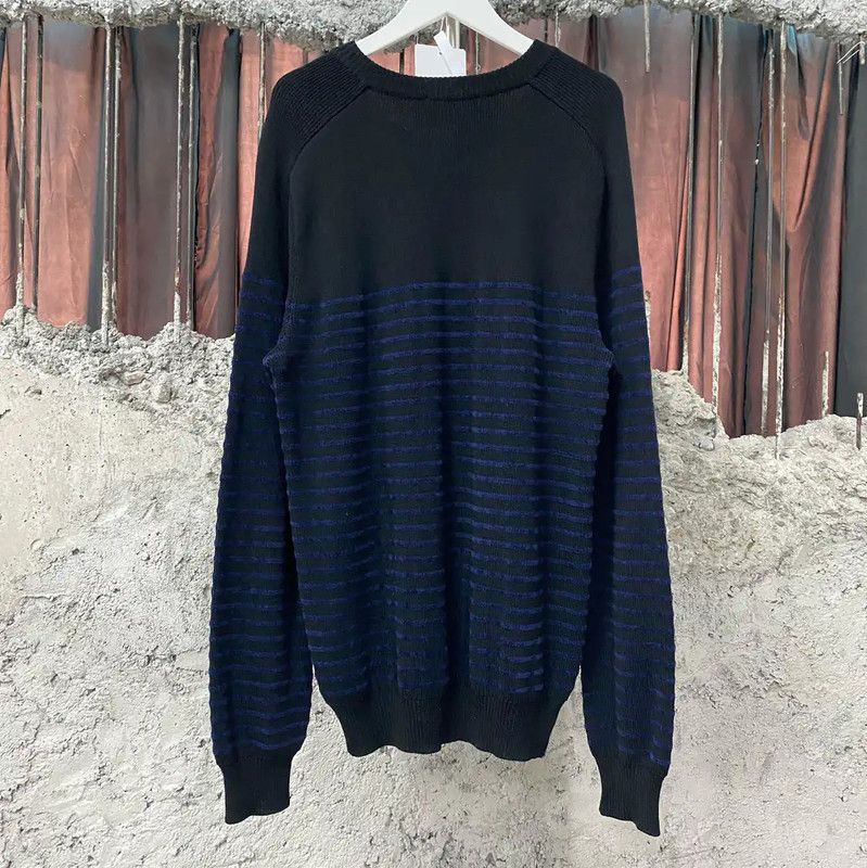 Balmain Balmain Men's Long Sleeve Color Block Sweater 0089 Size US L / EU 52-54 / 3 - 2 Thumbnail