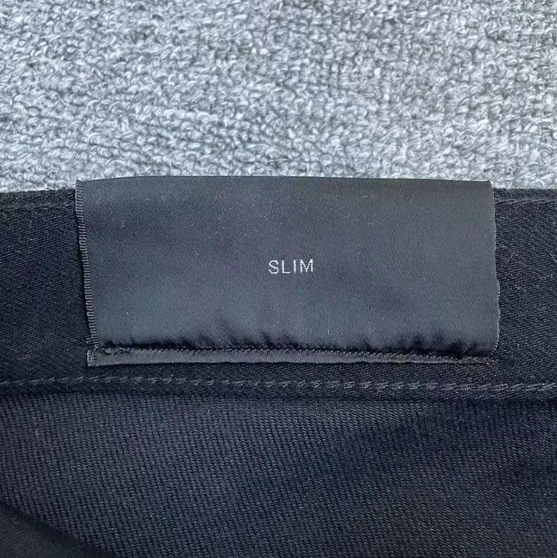 Balmain Balmain Men's Black Denim Casual Pants 0089 Size US 42 / EU 58 - 4 Thumbnail