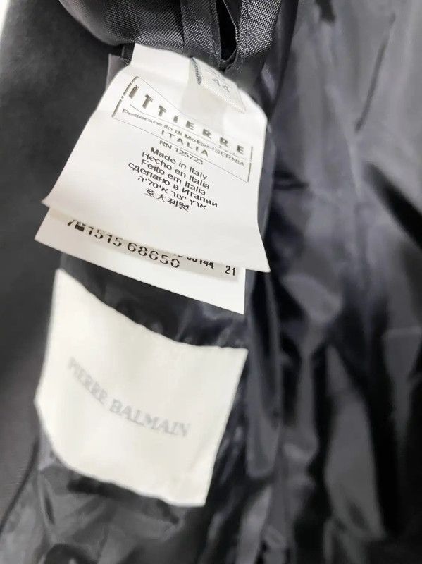 Balmain Balmain Black Men's Casual Jacket 0089 Size US XS / EU 42 / 0 - 5 Thumbnail