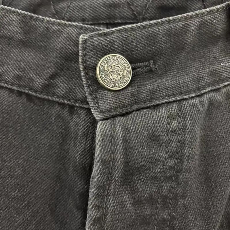 Balmain Balmain Men's Dark Gray Casual Pants 0089 Size US 32 / EU 48 - 3 Thumbnail