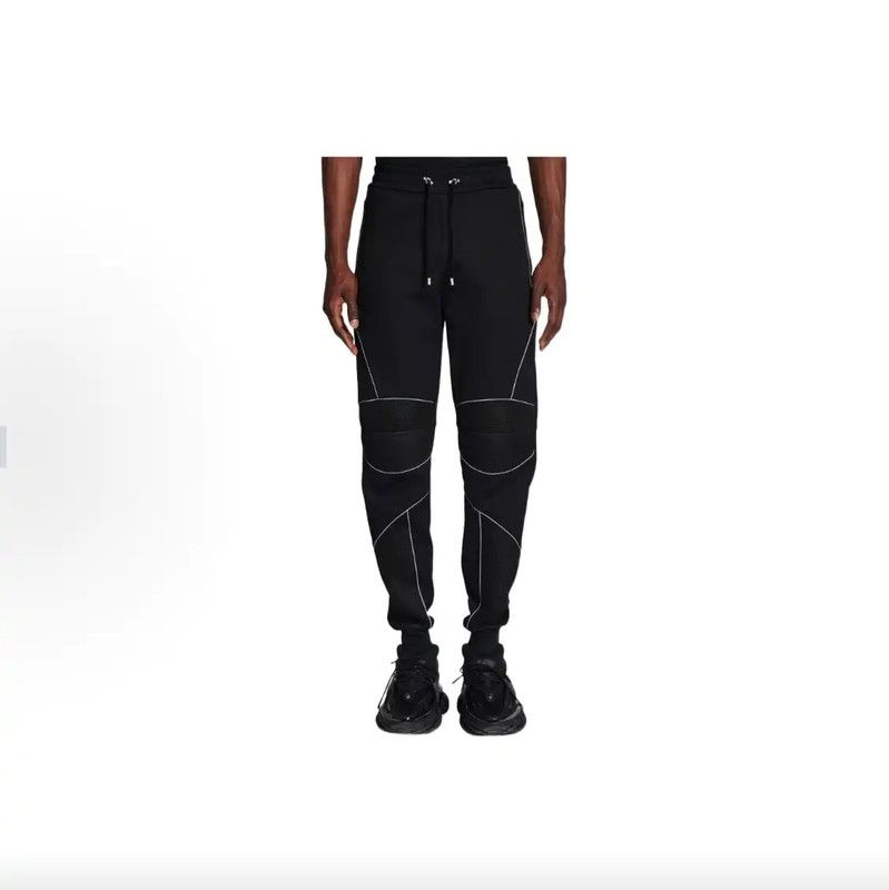 Balmain Balmain Black Cotton Men's Casual Pants 0089 Size US 32 / EU 48 - 9 Thumbnail