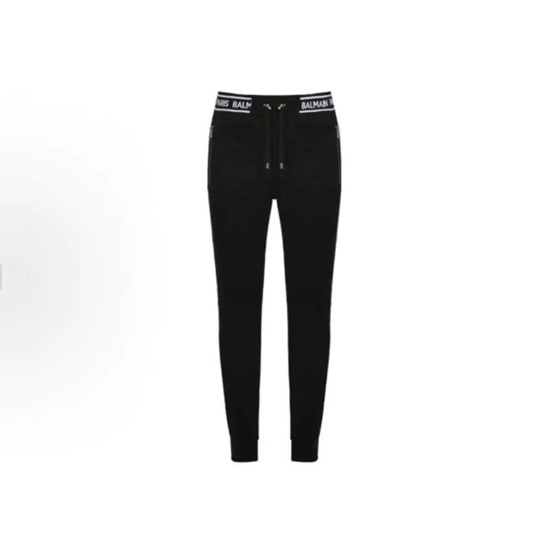 Balmain Balmain Black Casual Pants for Men 0089 Size US 34 / EU 50 - 6 Thumbnail