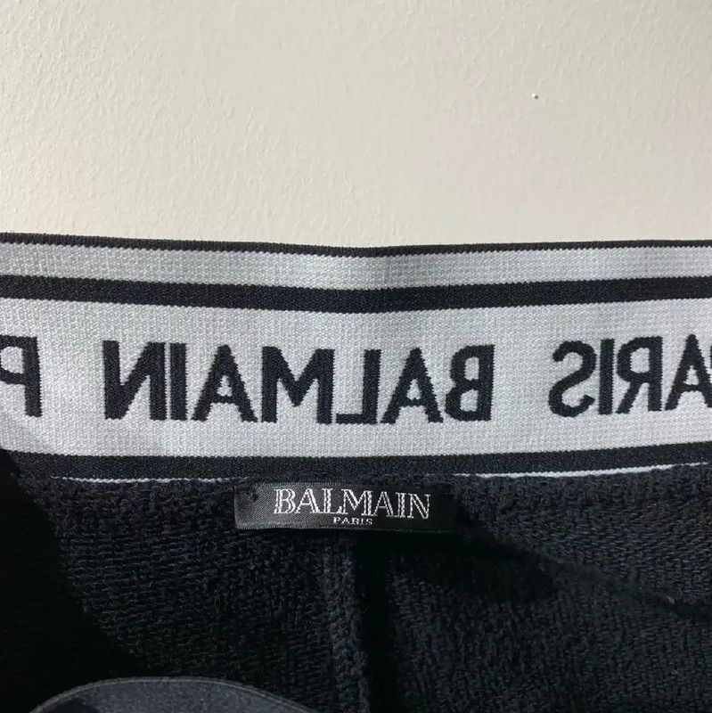Balmain Balmain Black Casual Pants for Men 0089 Size US 34 / EU 50 - 3 Thumbnail