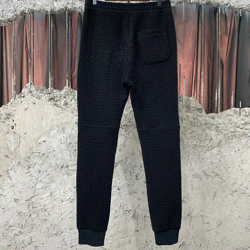 Balmain Balmain Men's Black Casual Pants 0089 Size US 34 / EU 50 - 2 Thumbnail