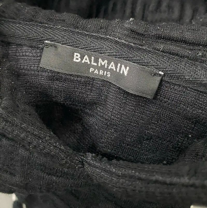 Balmain Balmain Black Long Sleeve Hoodie for Men 0089 Size US S / EU 44-46 / 1 - 5 Thumbnail