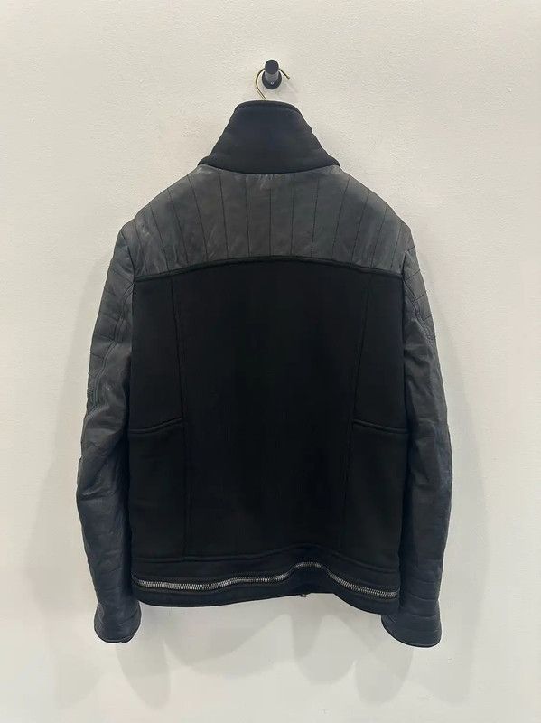 Balmain Balmain Men's Black Leather Jacket 0089 Size US M / EU 48-50 / 2 - 3 Thumbnail