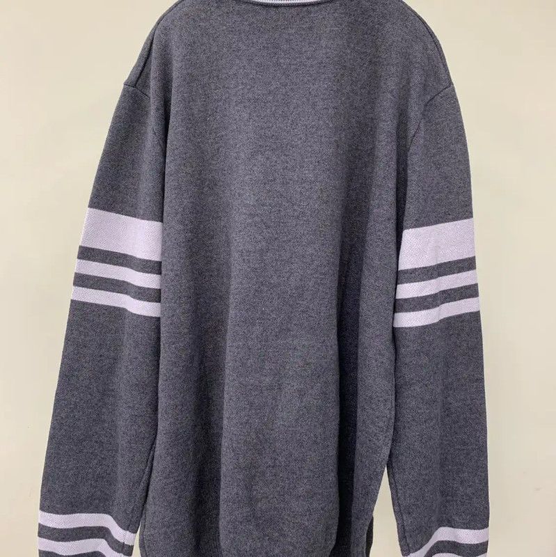Balmain Balmain Gray Cotton Long Sleeve Sweater 0089 Size US XL / EU 56 / 4 - 2 Thumbnail