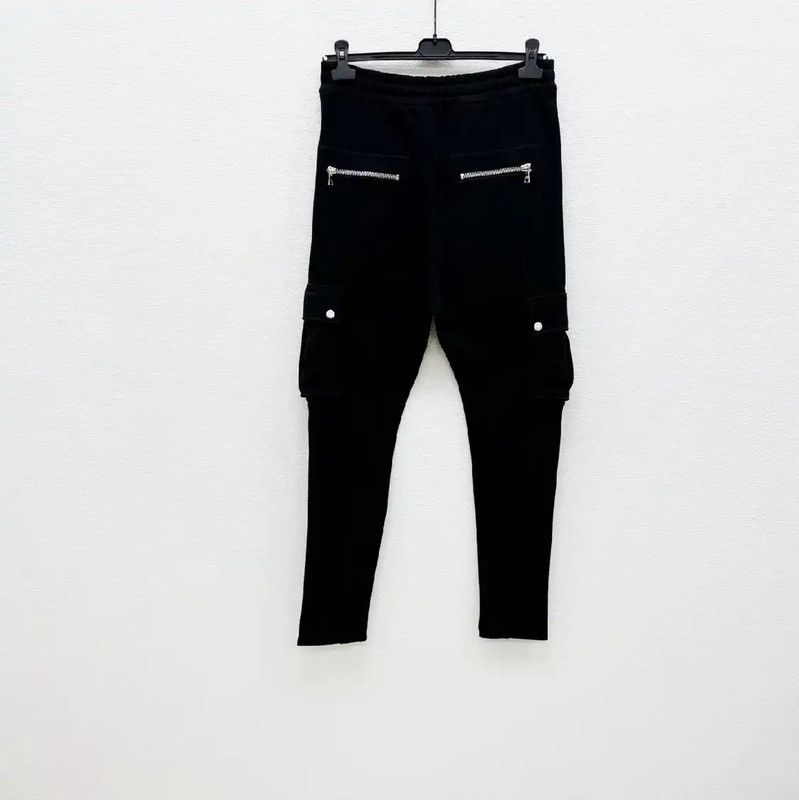 Balmain Balmain Black Lightweight Casual Pants for Men 0089 Size US 34 / EU 50 - 4 Thumbnail