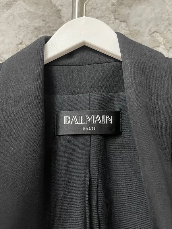 Balmain Balmain Black Double-Breasted Men's Jacket 0089 Size US M / EU 48-50 / 2 - 6 Thumbnail