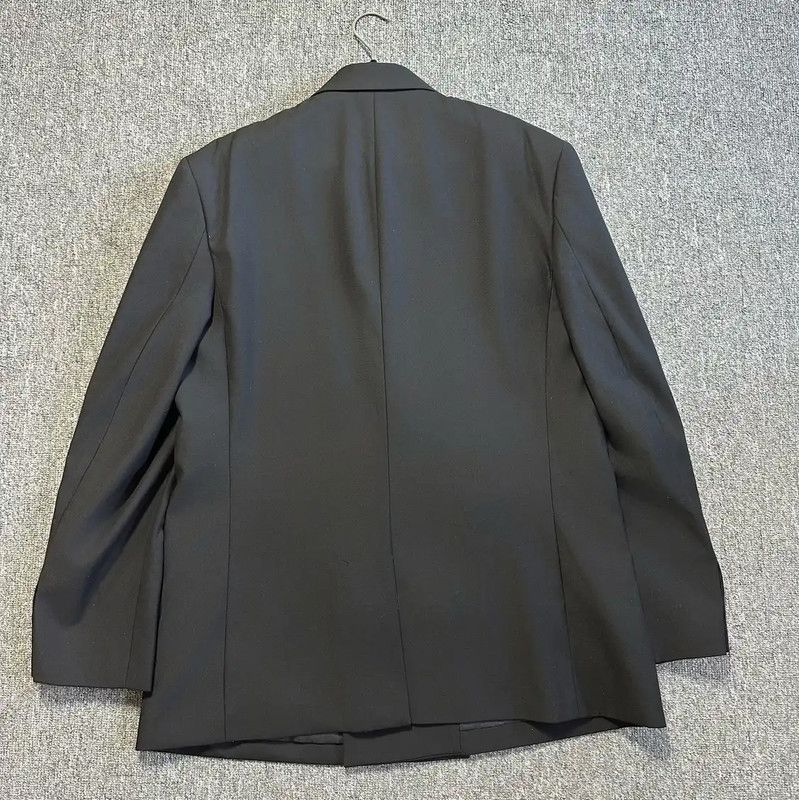 Balmain Balmain Black Wool Embroidered Men's Long Coat 0089 Size US XL / EU 56 / 4 - 2 Thumbnail