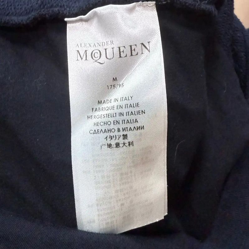 Alexander McQueen Alexander McQueen Black Long Sleeve Sweatshirt 0089 Size US M / EU 48-50 / 2 - 4 Thumbnail