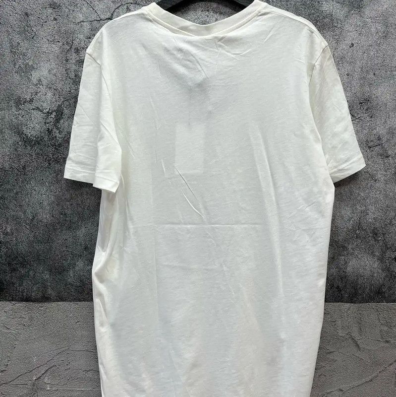 Alexander McQueen Alexander McQueen White Cotton Graphic T-Shirt 0089 Size US S / EU 44-46 / 1 - 2 Thumbnail