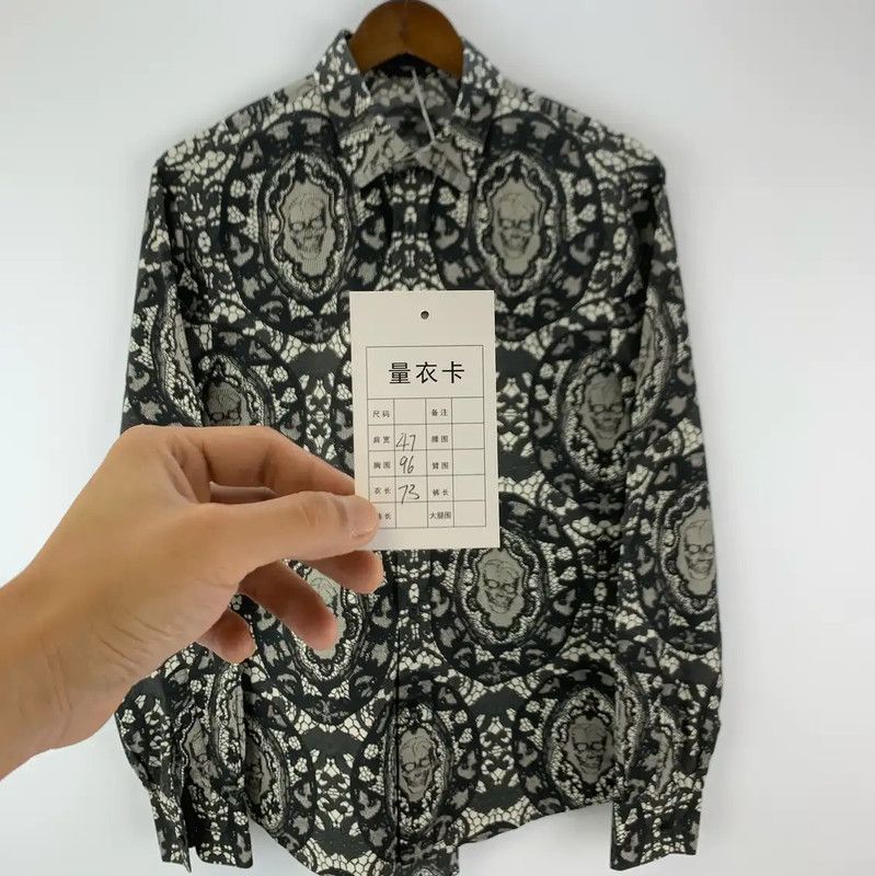 Alexander McQueen Alexander McQueen Multicolor Cotton Dress Shirt 0089 Size US M / EU 48-50 / 2 - 5 Thumbnail