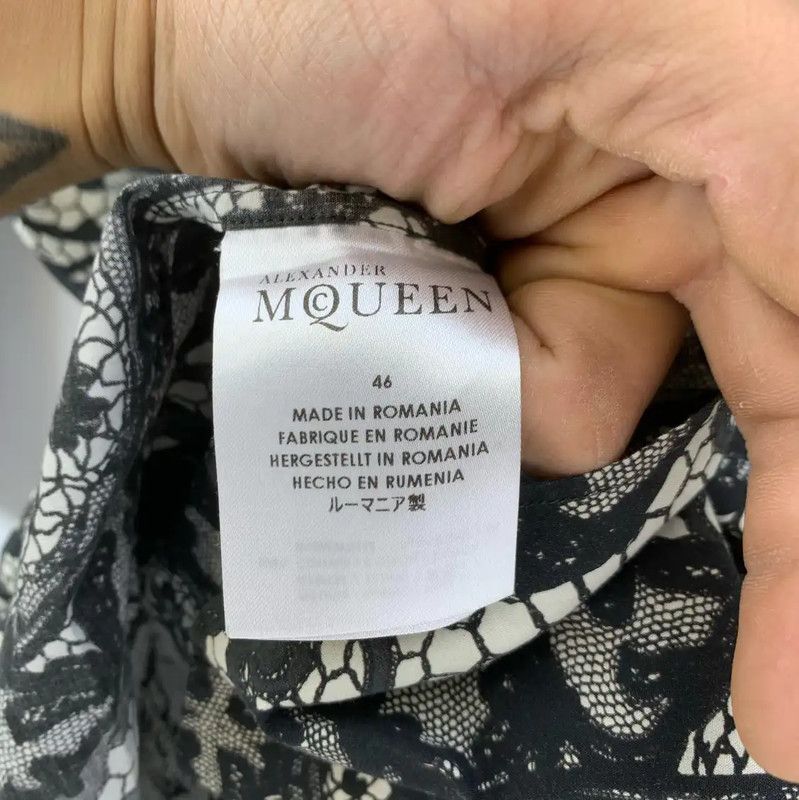 Alexander McQueen Alexander McQueen Multicolor Cotton Dress Shirt 0089 Size US M / EU 48-50 / 2 - 4 Thumbnail