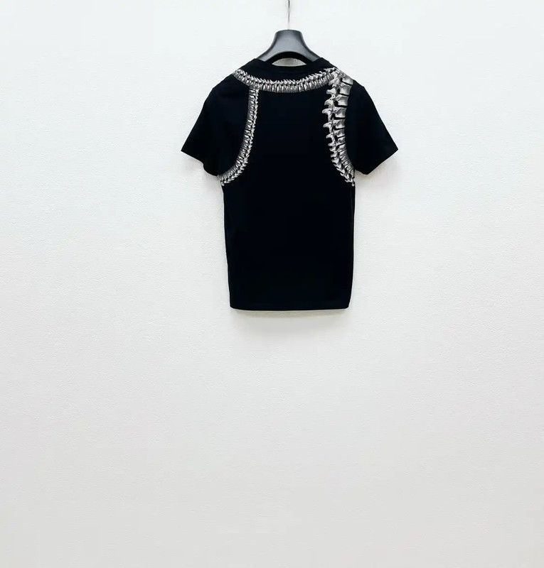 Alexander McQueen Alexander McQueen Black Cotton T-Shirt for Men 0089 Size US XS / EU 42 / 0 - 2 Thumbnail
