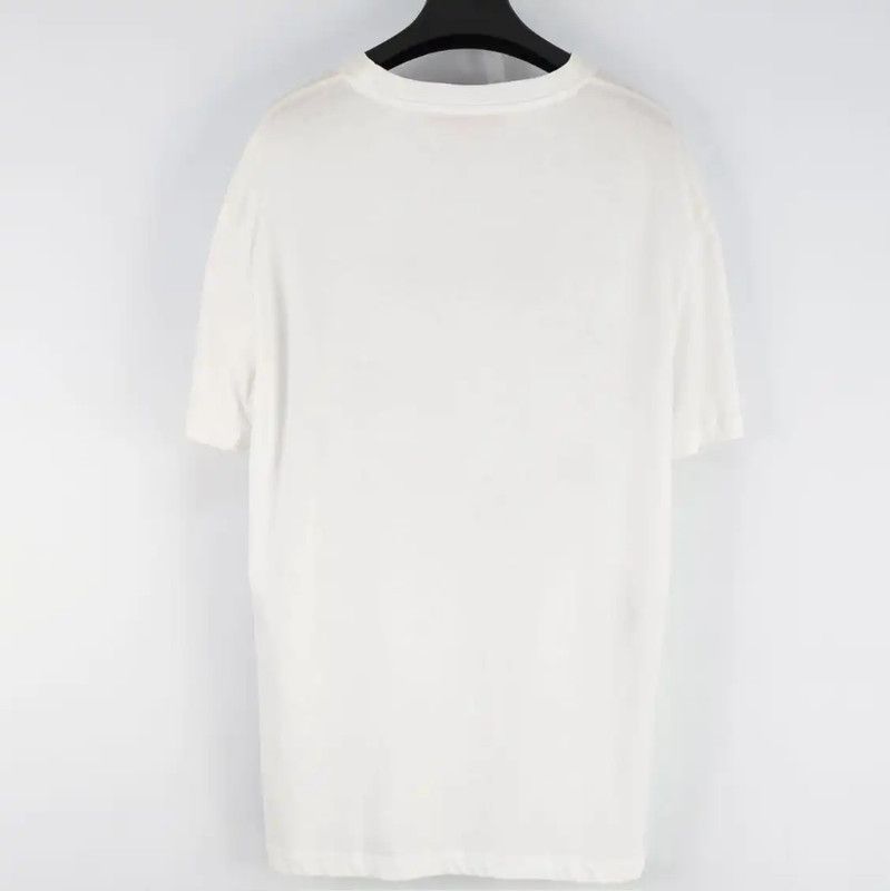 Alexander McQueen Alexander McQueen Men's Summer White T-Shirt 0089 Size US M / EU 48-50 / 2 - 2 Thumbnail