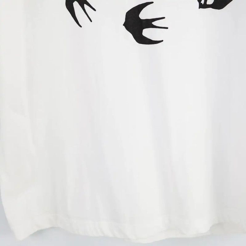 Alexander McQueen Alexander McQueen Men's Summer White T-Shirt 0089 Size US M / EU 48-50 / 2 - 4 Thumbnail