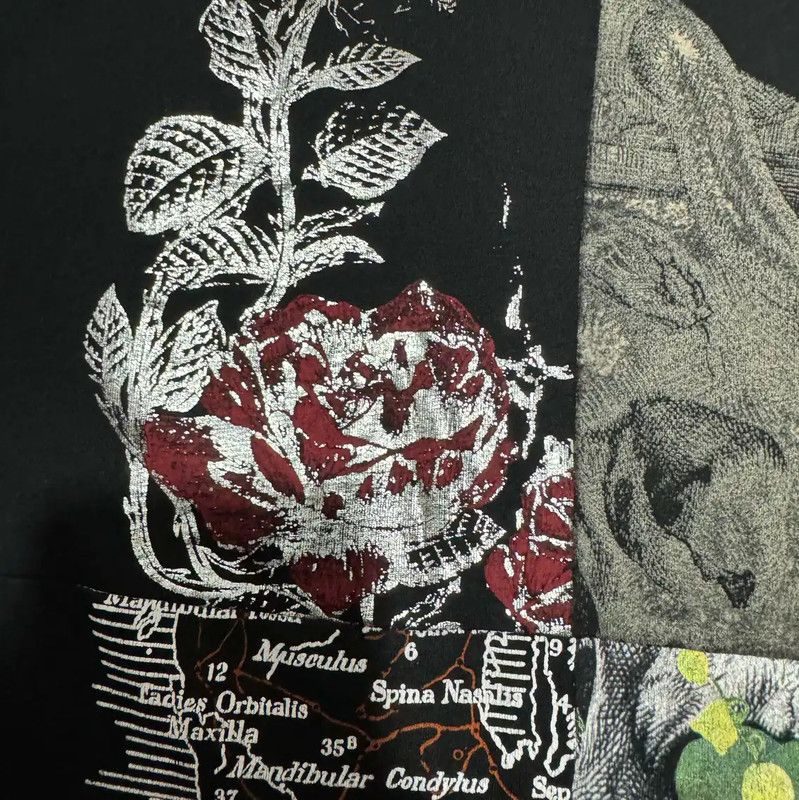 Alexander McQueen Alexander McQueen Black Cotton Logo Embroidered Tee 0089 Size US XS / EU 42 / 0 - 3 Thumbnail