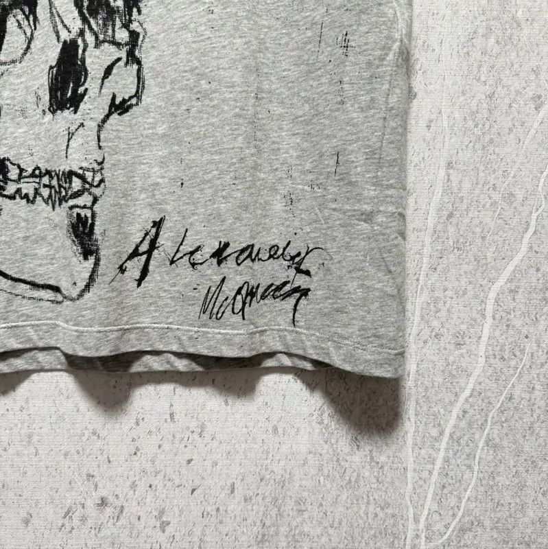 Alexander McQueen Alexander McQueen Men's Skull Print T-Shirt 0089 Size US S / EU 44-46 / 1 - 5 Thumbnail
