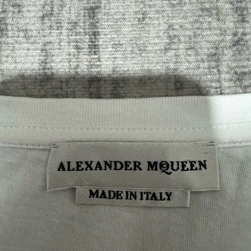 Alexander McQueen Alexander McQueen White Skull Logo T-shirt 0089 Size US S / EU 44-46 / 1 - 4 Thumbnail