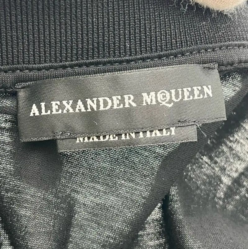 Alexander McQueen Alexander McQueen Black Cotton Summer Polo Shirt 0089 Size US S / EU 44-46 / 1 - 7 Thumbnail